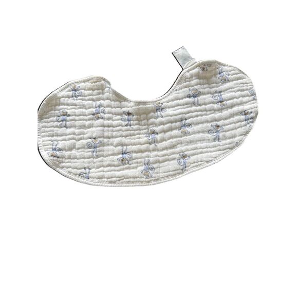 Aden + Anais Essentials Burpy Bib, 100% Cotton Muslin, MultiUse Burp Cloth & Bib - Picture 1 of 4